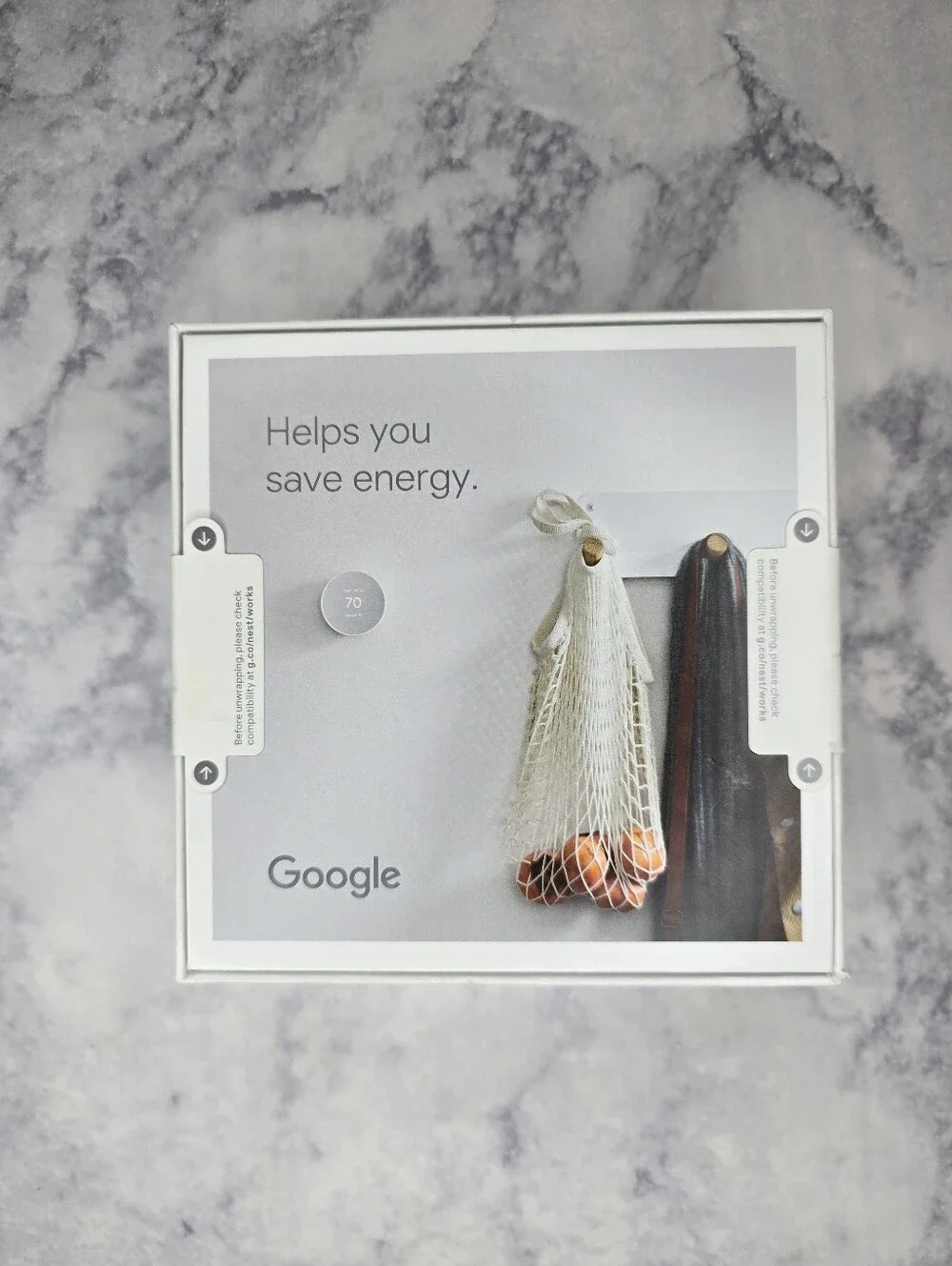 Google Nest Thermostat White Smart Thermostat